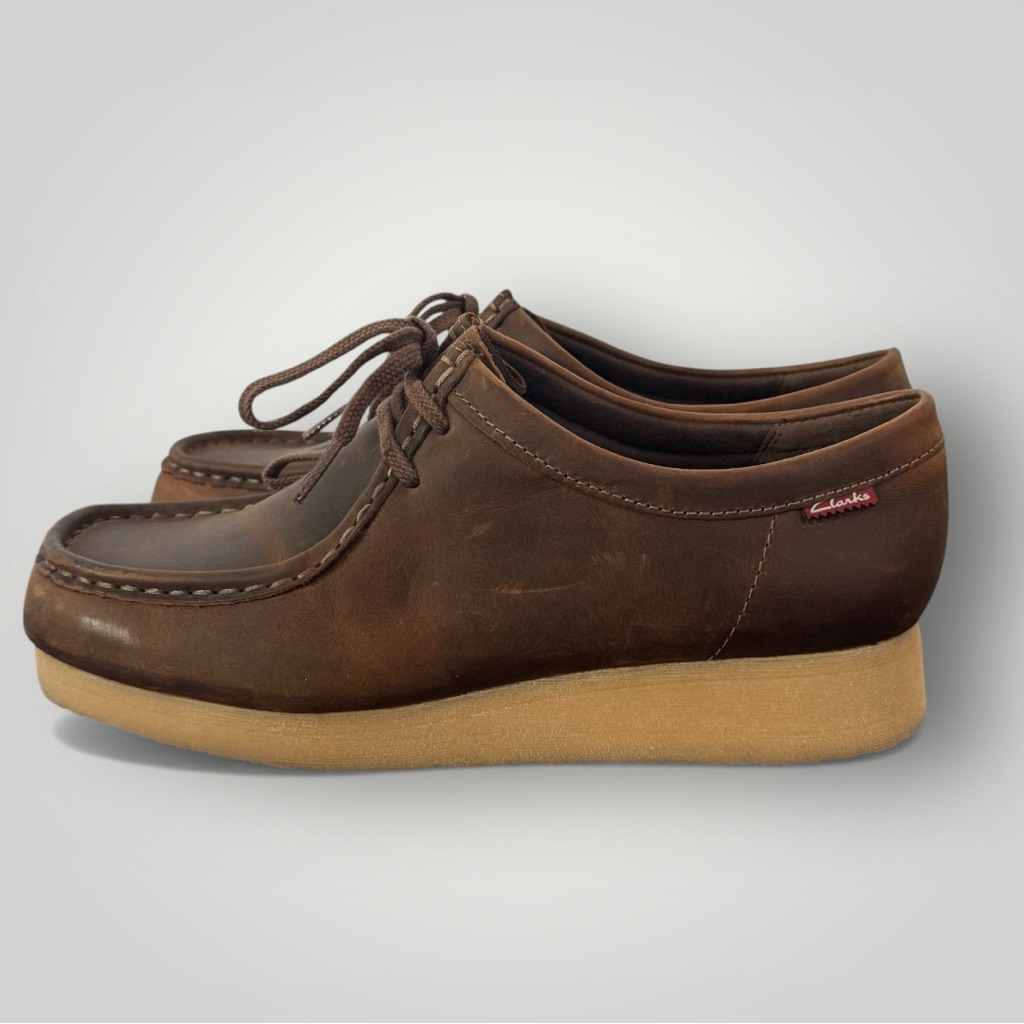 Clarks Padmora Dark Brown Leather Loafer Moccasin (Barely Worn!)
